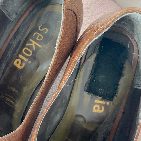 Sekoia Brown Leather Lace Up Shoes 41 - Picture 8 of 15